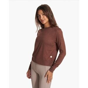 Vuori Purple Long Sleeve Top